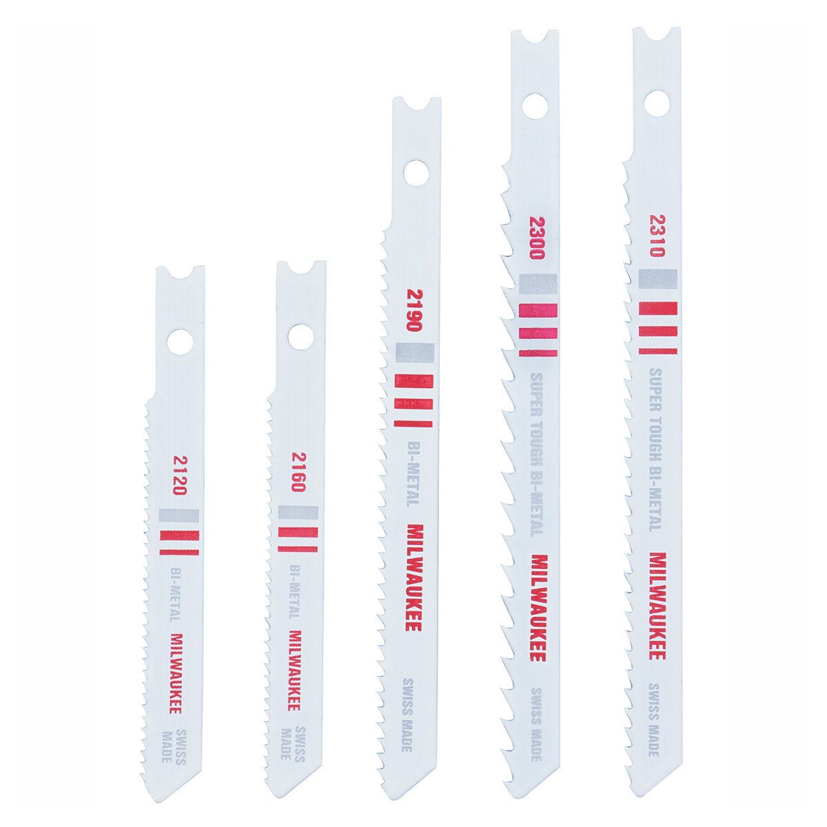Milwaukee Tool U - Shank Wood and Metal Assortment - 5 Pk - QC Supply -
