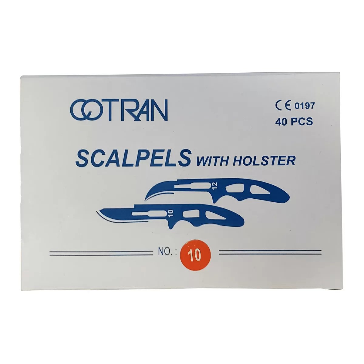 Mini Disposable Scalpel - #10 Curve Blade - QC Supply -