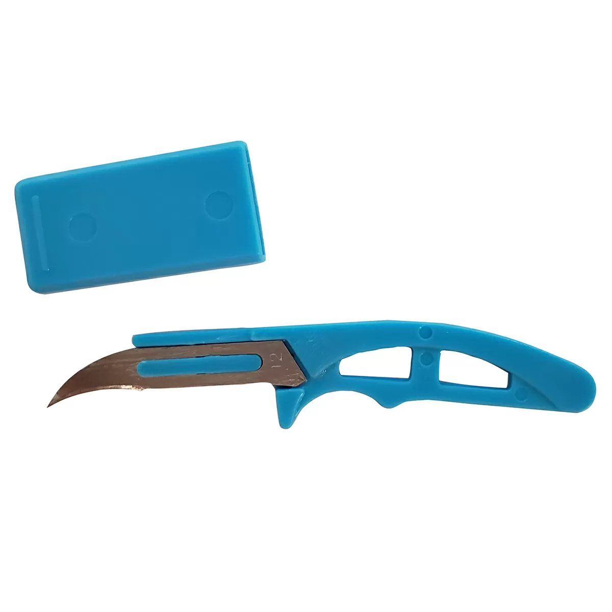 Mini Disposable Scalpel - #12 Hook Blade - QC Supply -