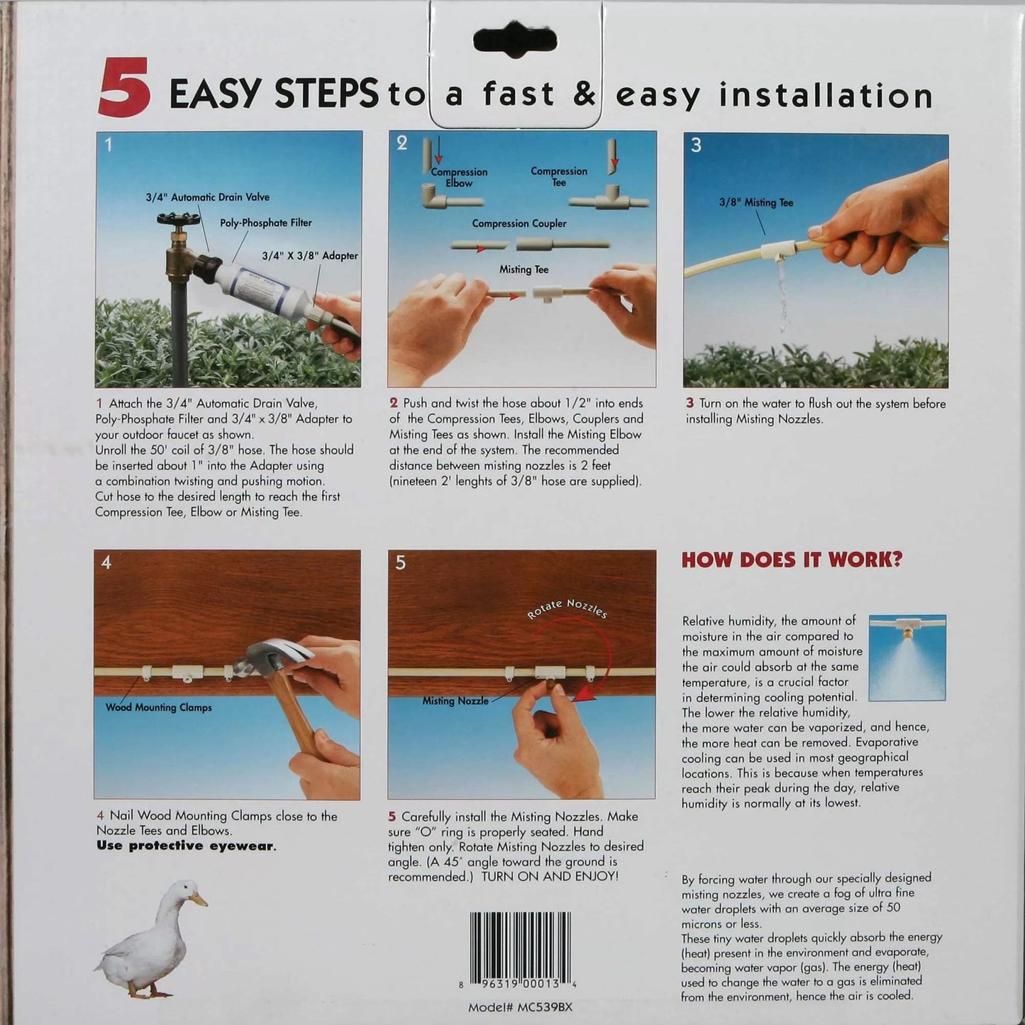 Mist & Cool® 3/8" Corral Cooler™ - QC Supply -