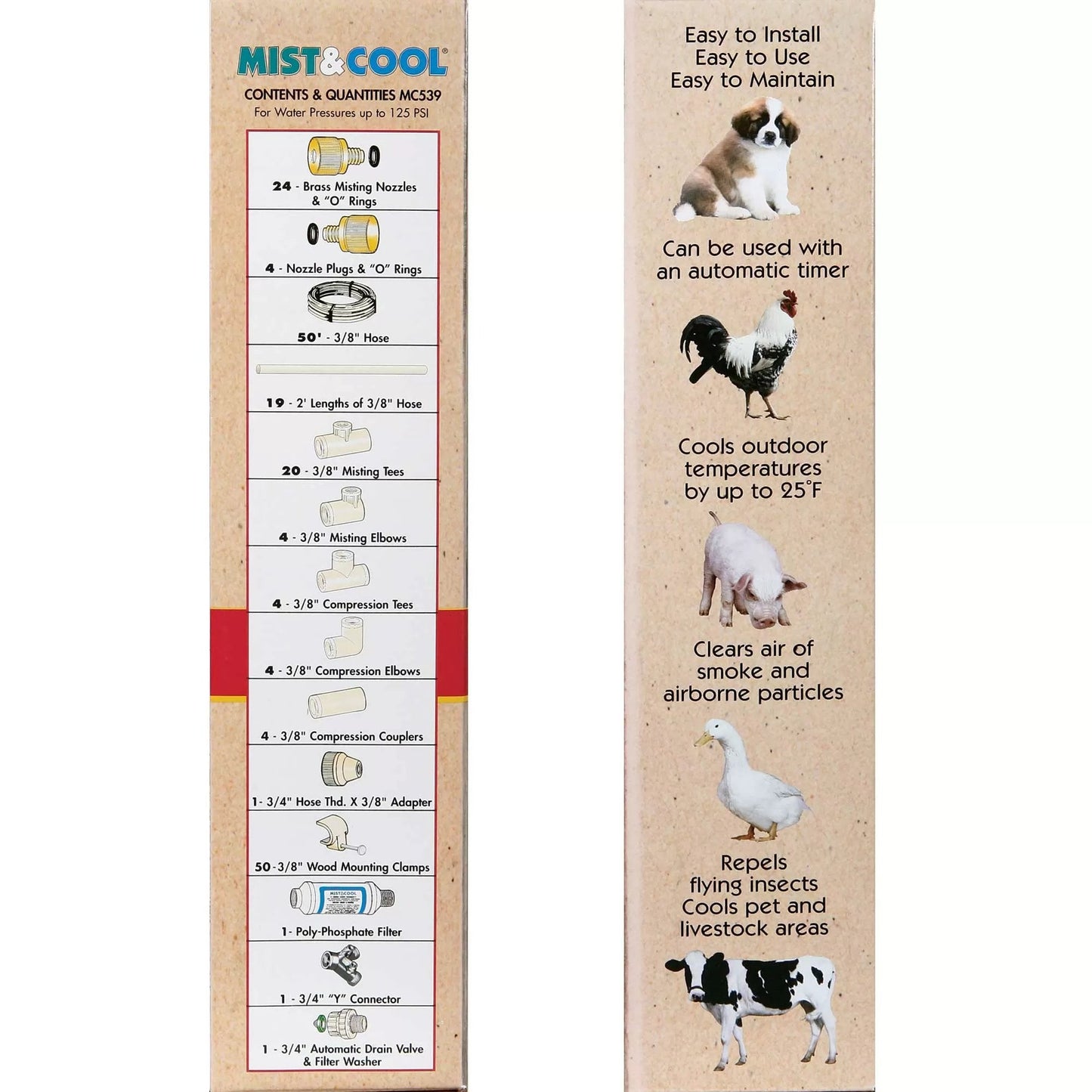 Mist & Cool® 3/8" Corral Cooler™ - QC Supply -