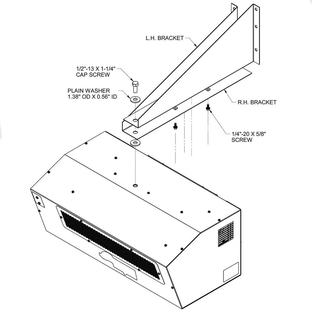 Modine Amp Dawg™ Wall Mount - QC Supply -
