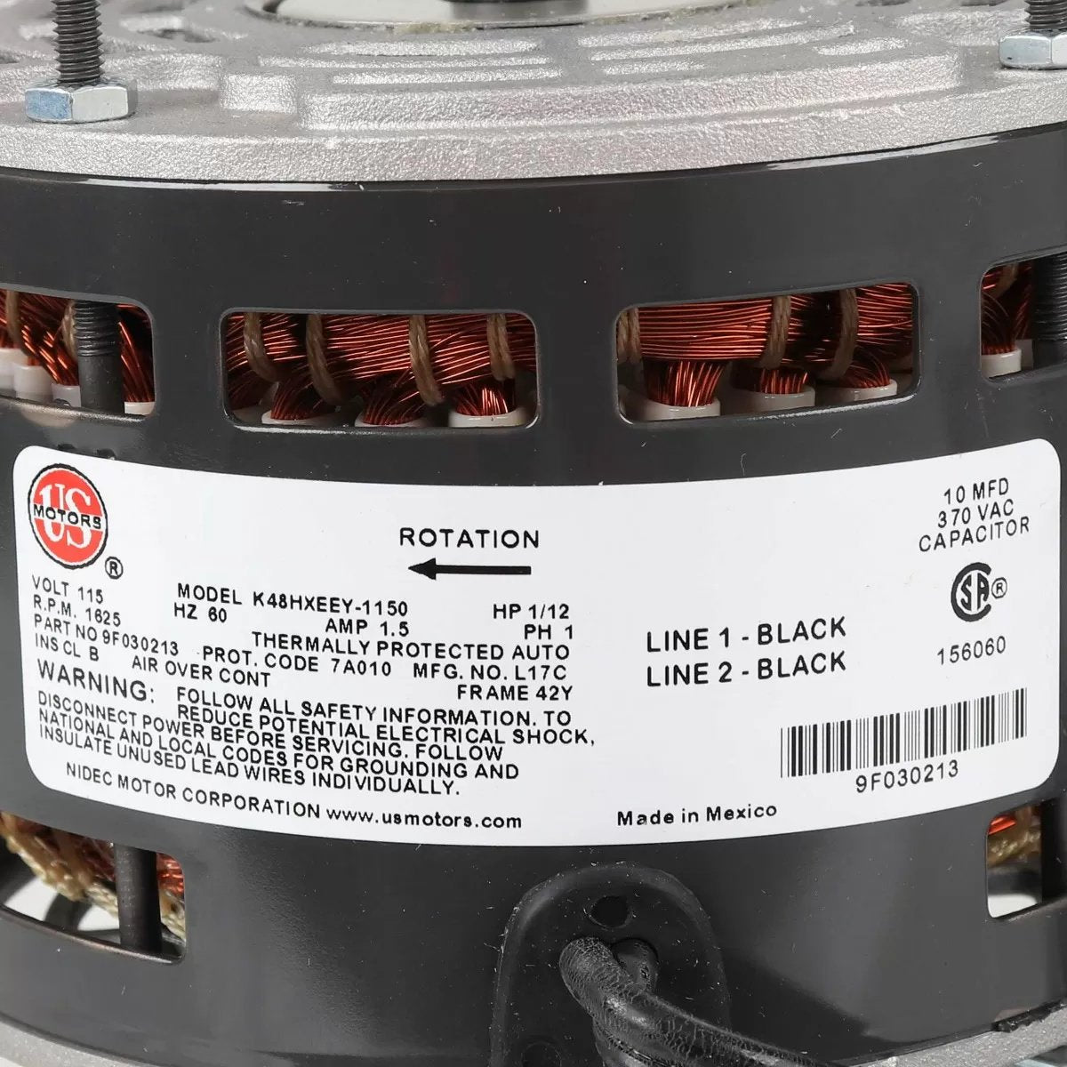 Modine® Hot Dawg® Heater Fan Motor - HD60, HDS60, HD75 & HDS75 - QC Supply -