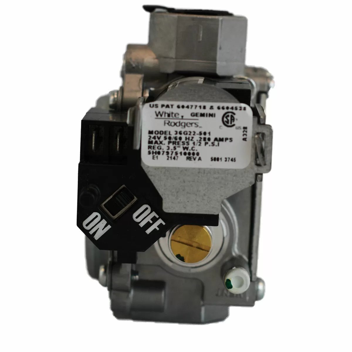 Modine Hot Dawg® Heater Gas Valve - Natural Gas - QC Supply -