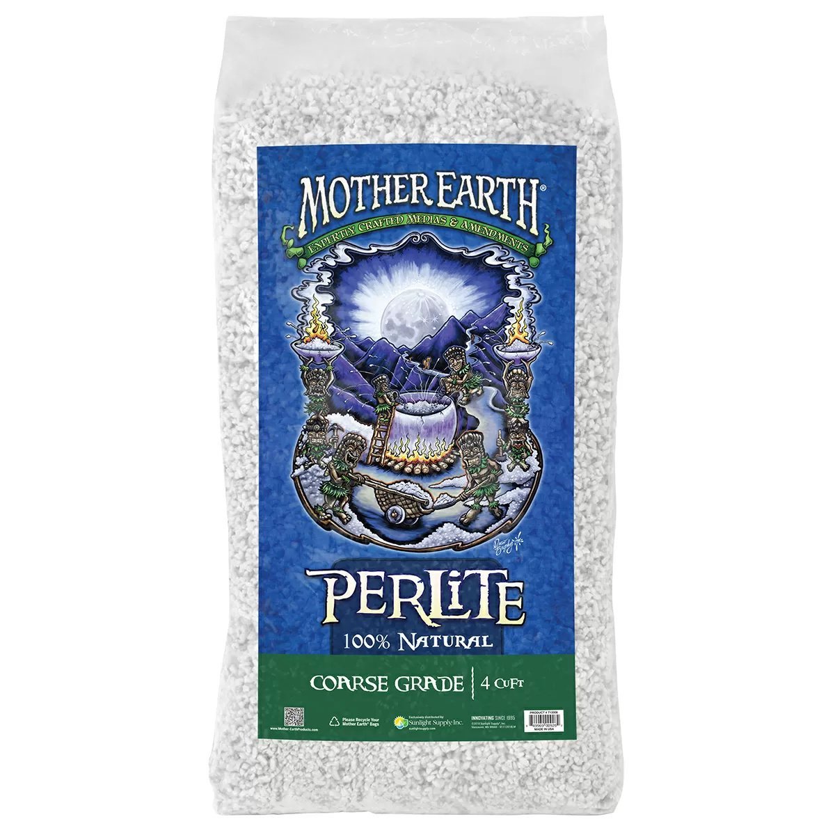 Mother Earth® Course - Grade Perlite - 4 cu ft Bag - QC Supply -