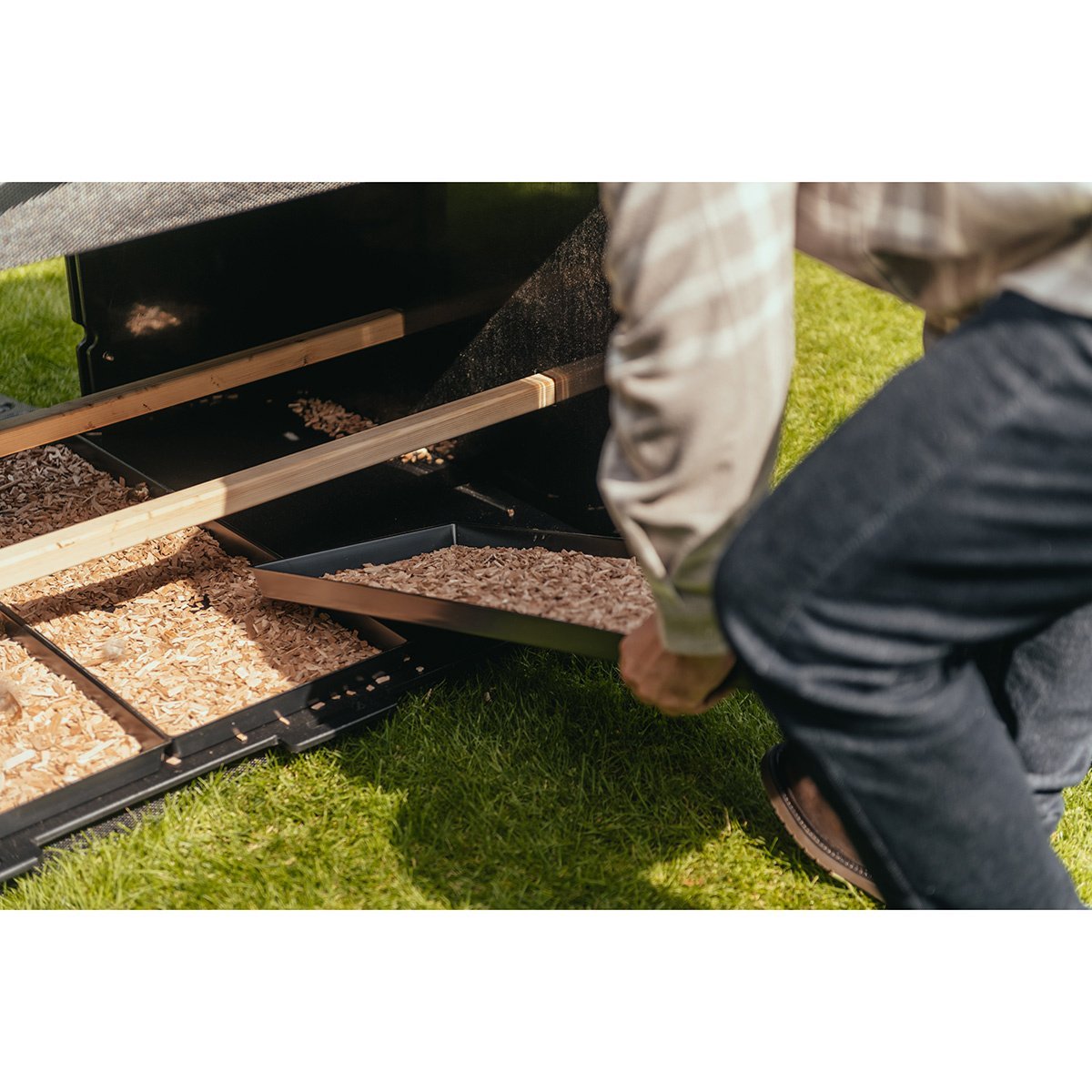 Nestera Medium Two Rectangular Droppings Tray - QC Supply -