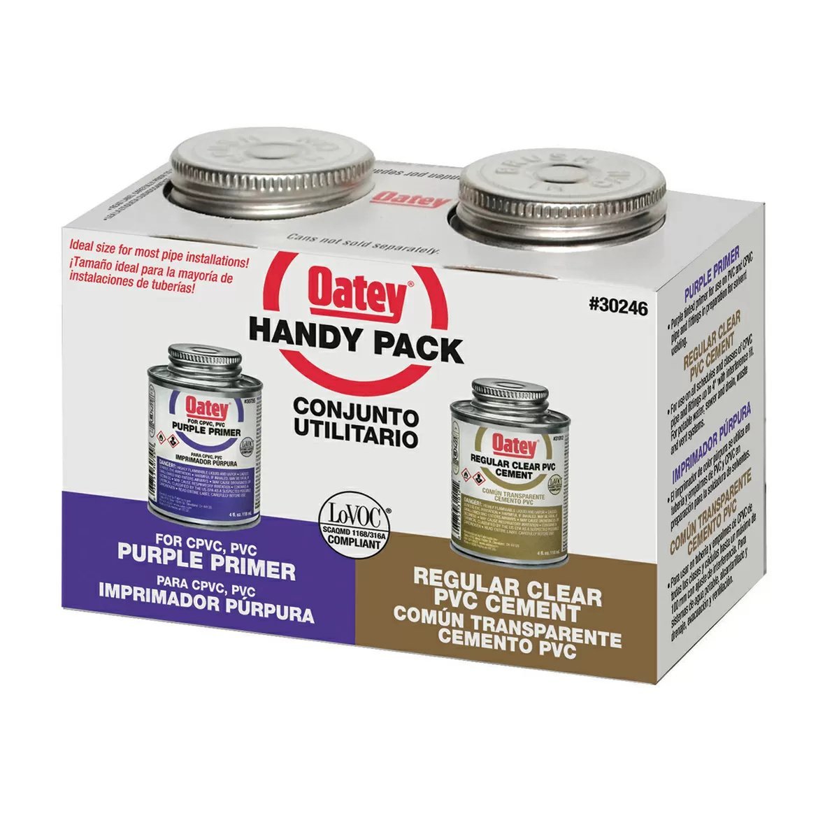 Oatey® Primer & Cement Handy Pack - 4 oz Each - QC Supply -