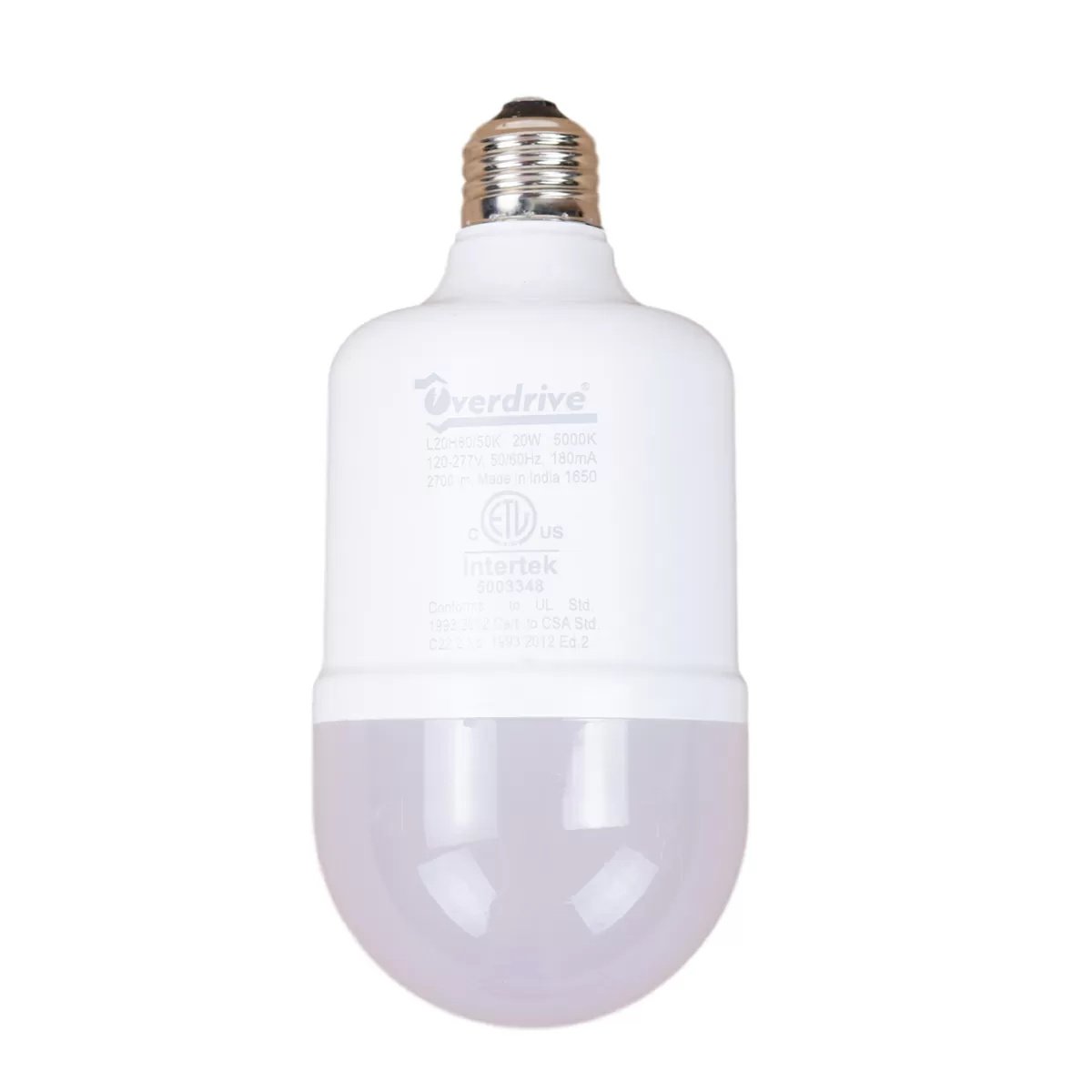 Overdrive H80 20W LED Bulb - 3000K - QC Supply -