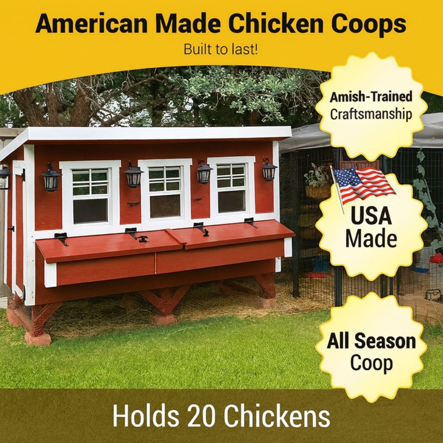 OverEZ XL Chicken Coop - QC Supply -