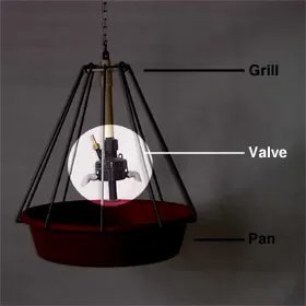 Pan & Grill Waterer - Valve Only - QC Supply -