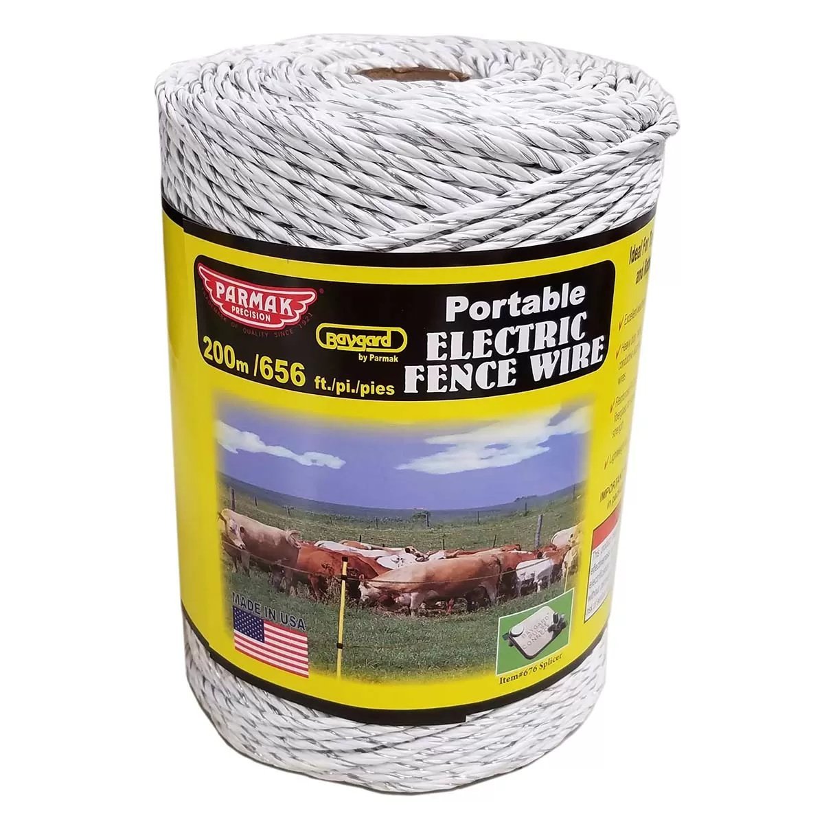 Parmak Baygard Heavy - Duty Polywire - 656' - QC Supply -