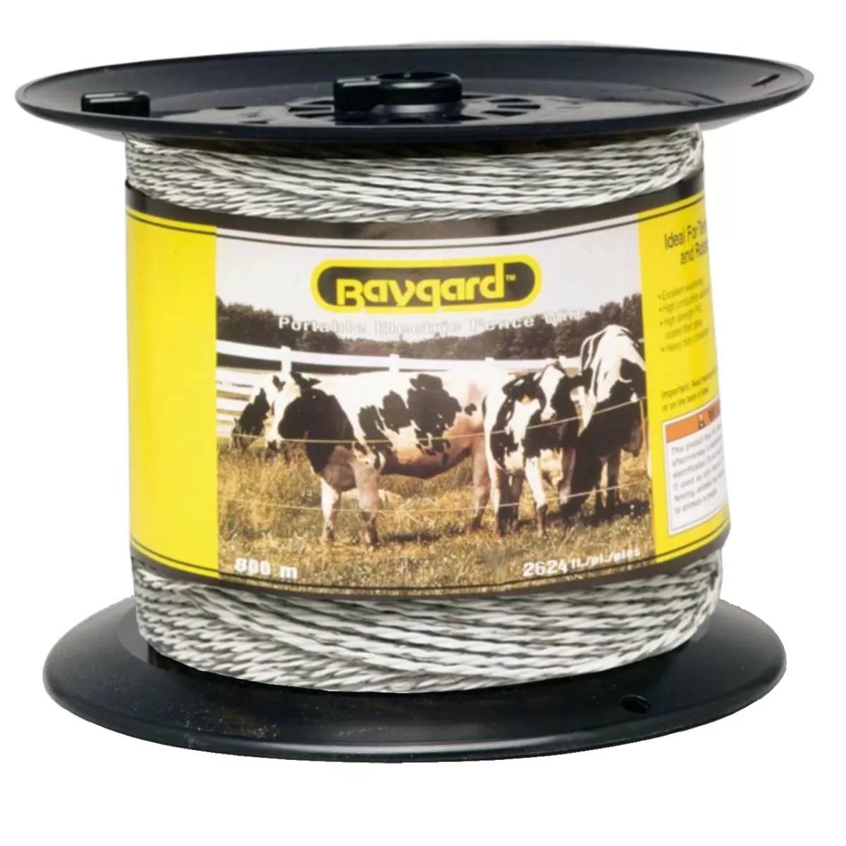 Parmak Baygard Heavy - Duty Polywire - Reel Easy - 2,624′ - QC Supply -