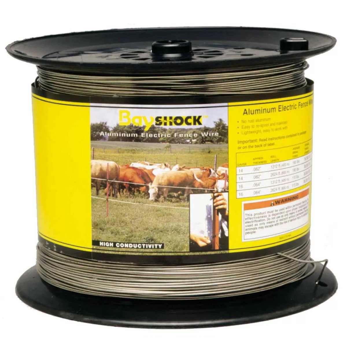 Parmak Bayshock 14 Gauge Aluminum Wire - 2624' - QC Supply -