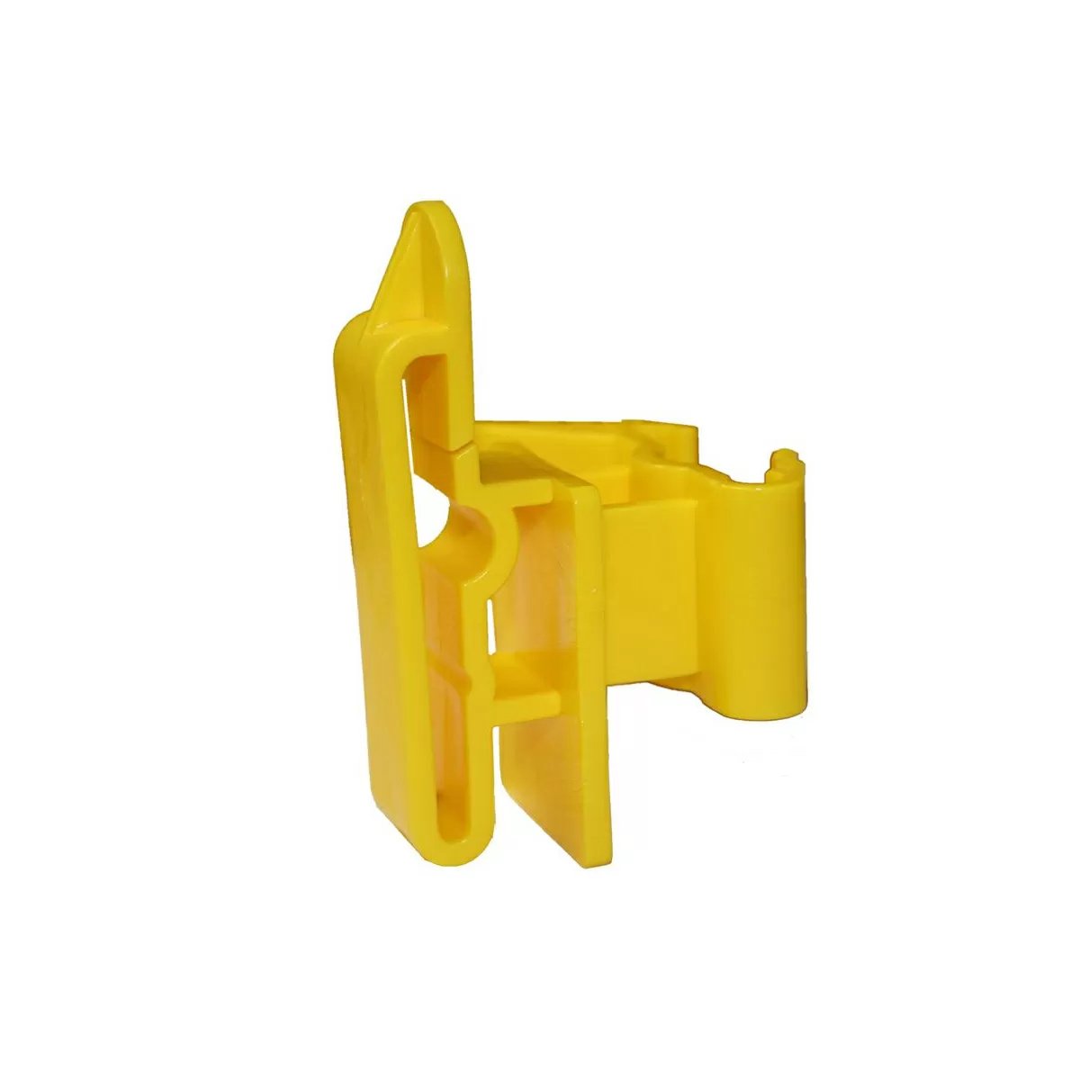 Parmak Post Insulator for Polytape & Rope - 25/bag Yellow - QC Supply -