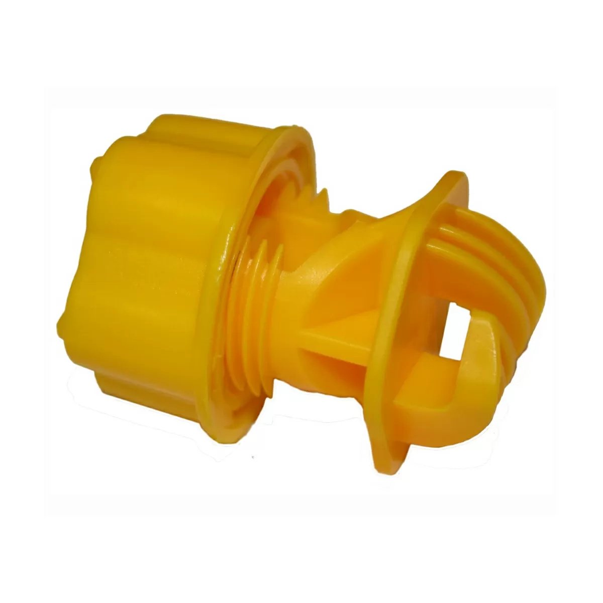 Parmak Rod Post Insulator for Wire/Rope 25/Bag - Yellow - QC Supply -