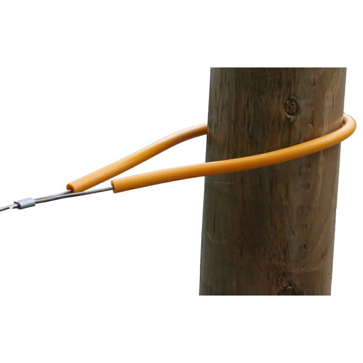 Parmak Wrap Around Insulator Tube for Corner Post & End of Fence - 20" Yellow - 10/bag - QC Supply -