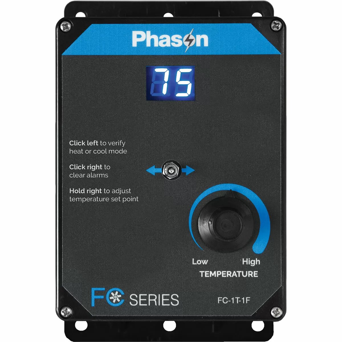 Phason Fixed - Stage Fan or Heater Controller - FC - 1T - 1F - QC Supply -