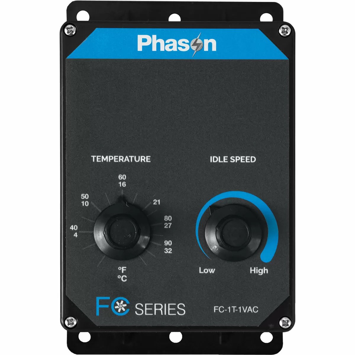 Phason Manual Fan & Heat Lamp Controler, 8.5A - FC - 1VAC - 8.5 - QC Supply -