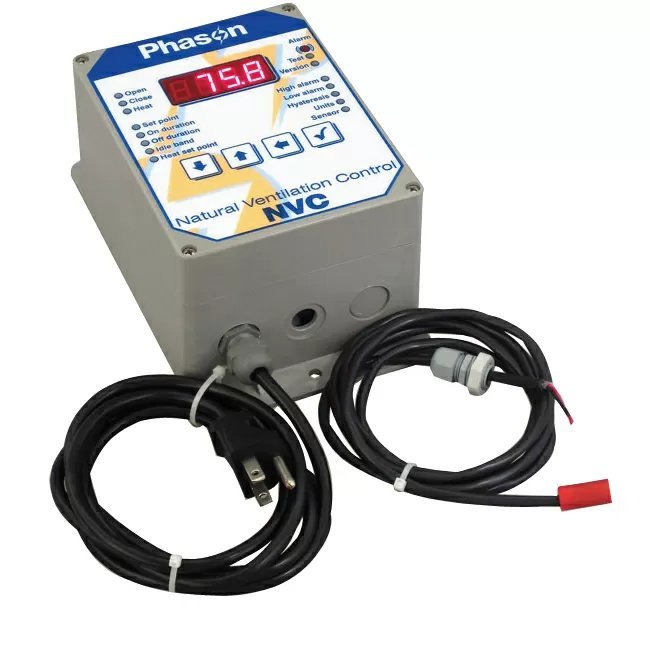 Phason Natural Ventilation Control - 12 - Volt - QC Supply -