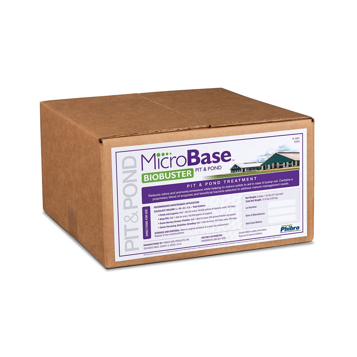 Phibro MicroBase™ Biobuster Pit & Pond Treatment - QC Supply -