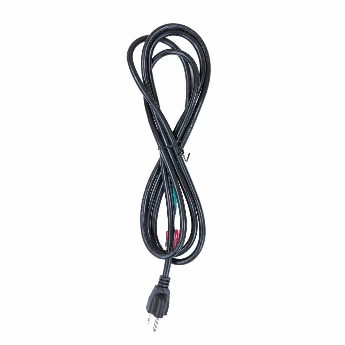 Power Cord with Plug - 115 Volt - 118" - QC Supply -