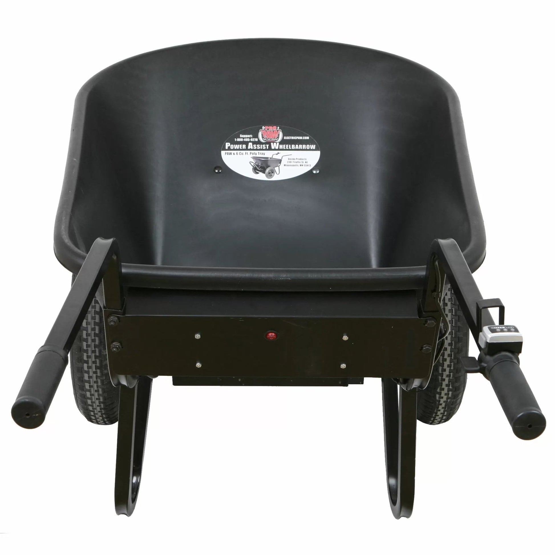 Pro Power Assist Electric Wheelbarrow PAW - 300 lb. Capacity - QC Supply -