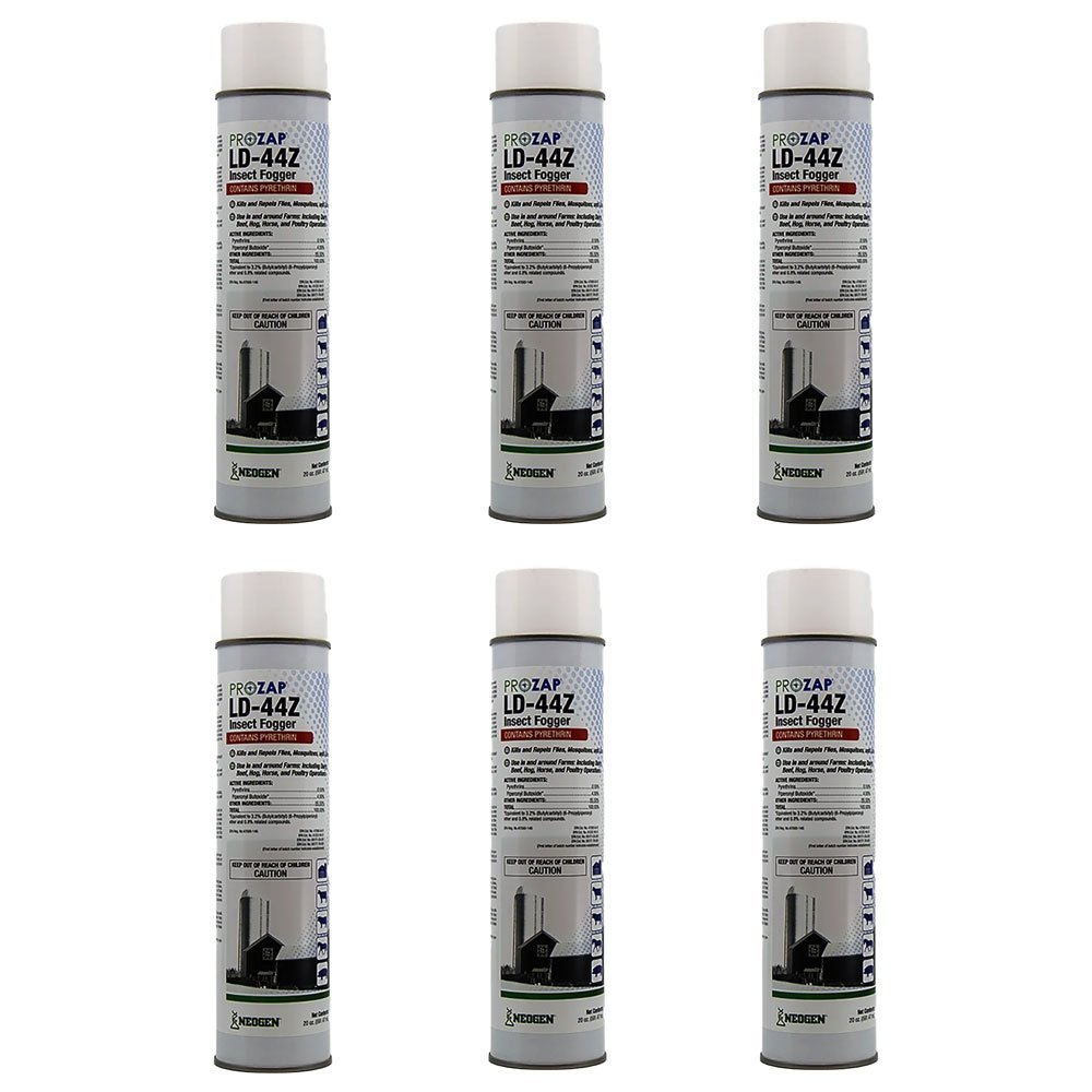 Prozap LD-44Z Farm Insect Fogger - 20 oz - 6 Pack - QC Supply -