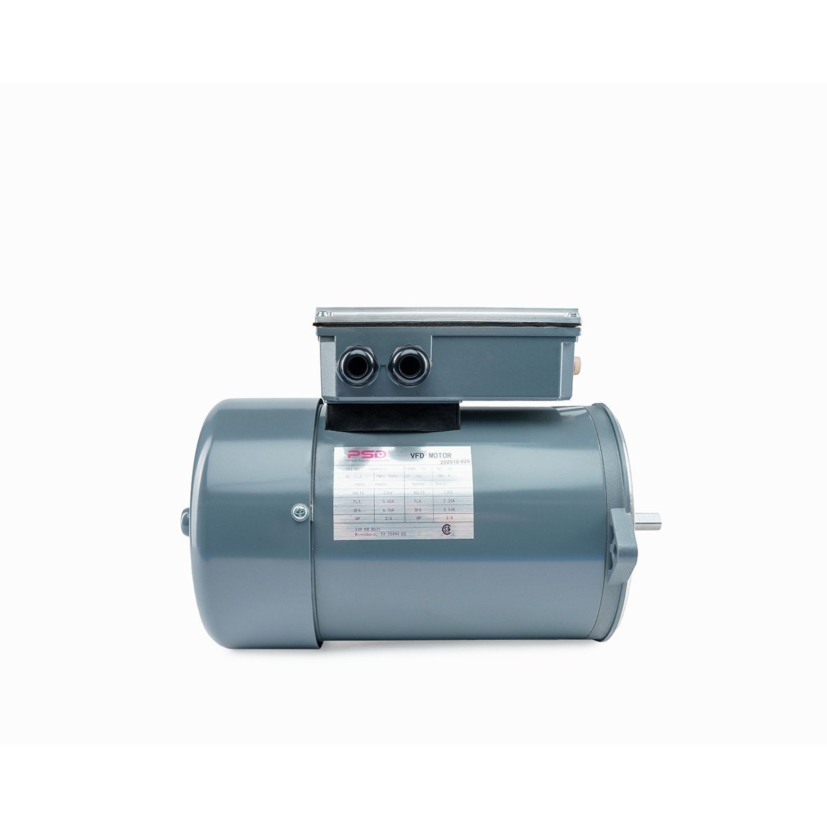 PSD Auger Motor with Built - In VFD, 3/4 HP - QC Supply -
