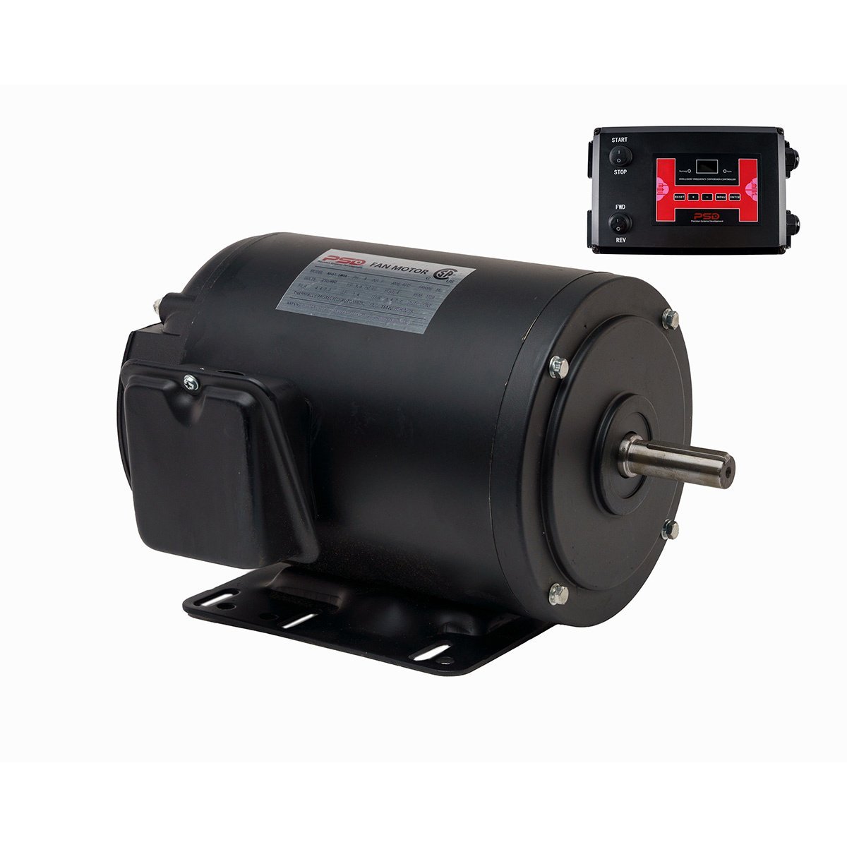 PSD Fan Motor with VFD Attachment, 1 1/2 HP - QC Supply -