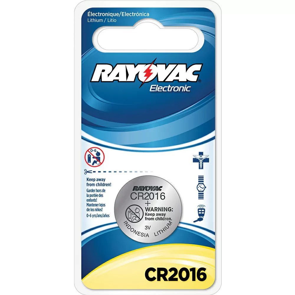 Rayovac® Lithium CR2016 Battery - QC Supply -