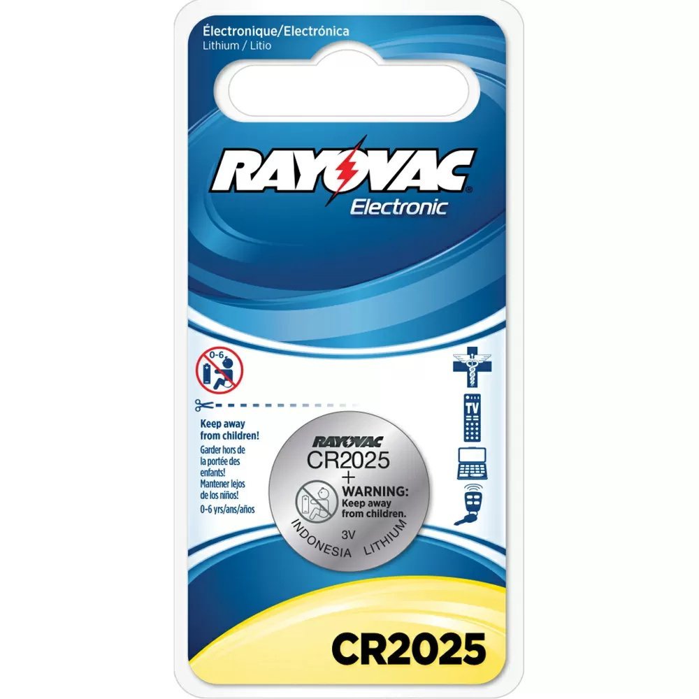 Rayovac® Lithium CR2025 Battery - QC Supply -