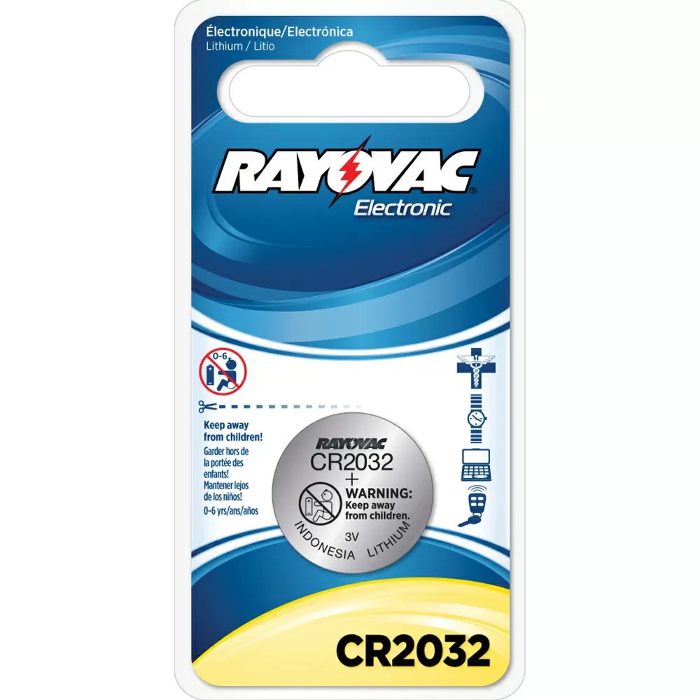 Rayovac® Lithium CR2032 Battery - QC Supply -