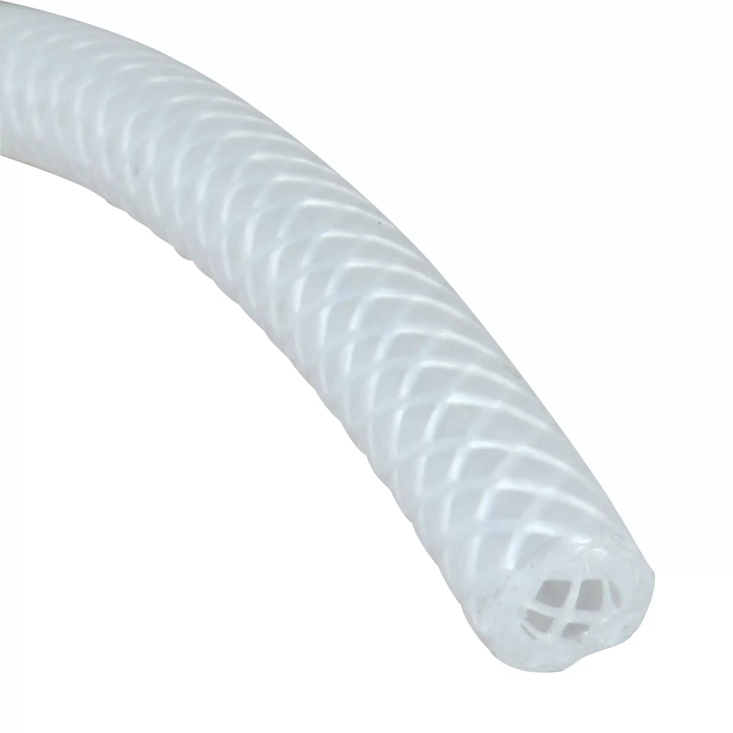 Reinforced Braided Natural EVA Tubing Sold By The Foot - QC Supply -