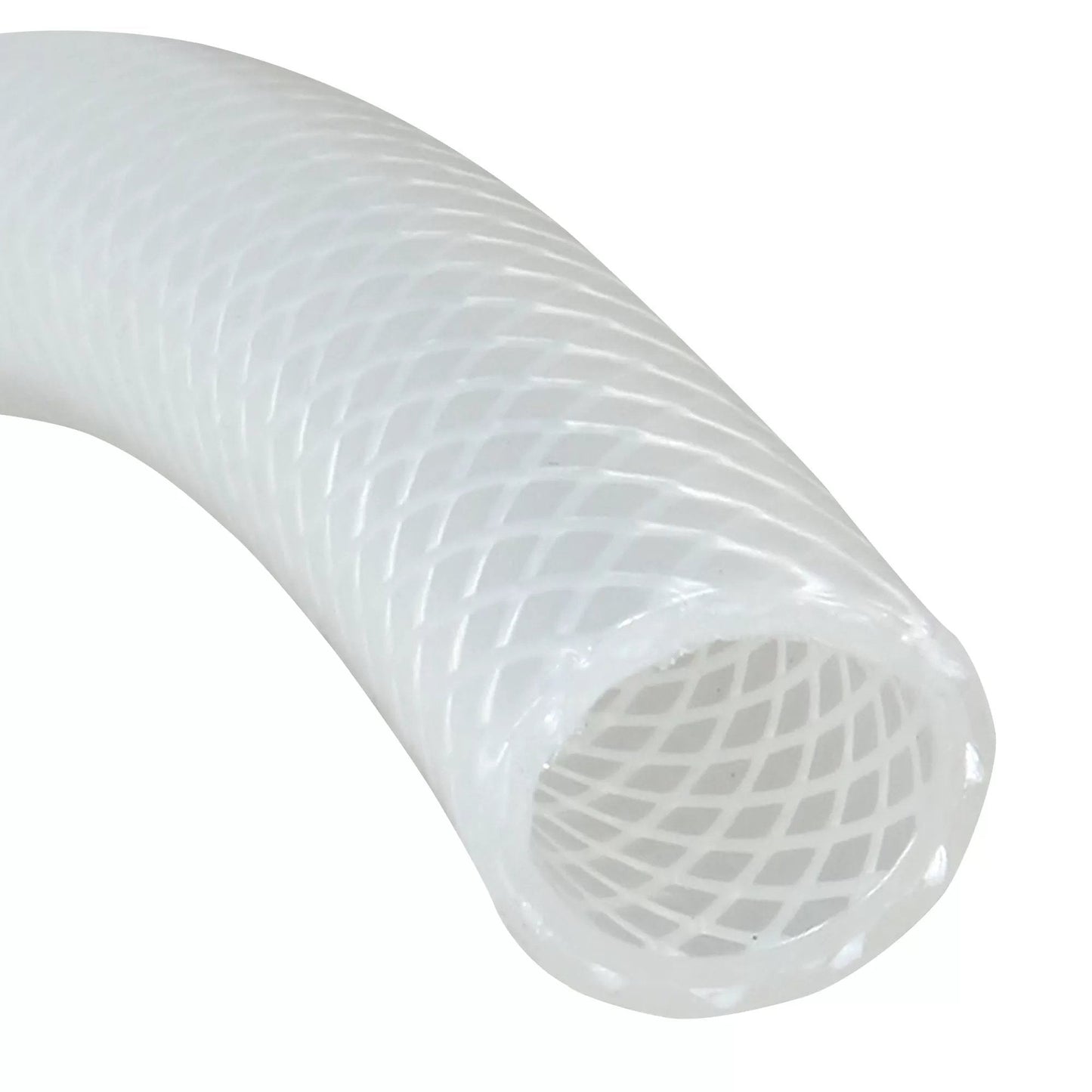 Reinforced Braided Natural EVA Tubing Sold By The Foot - QC Supply -