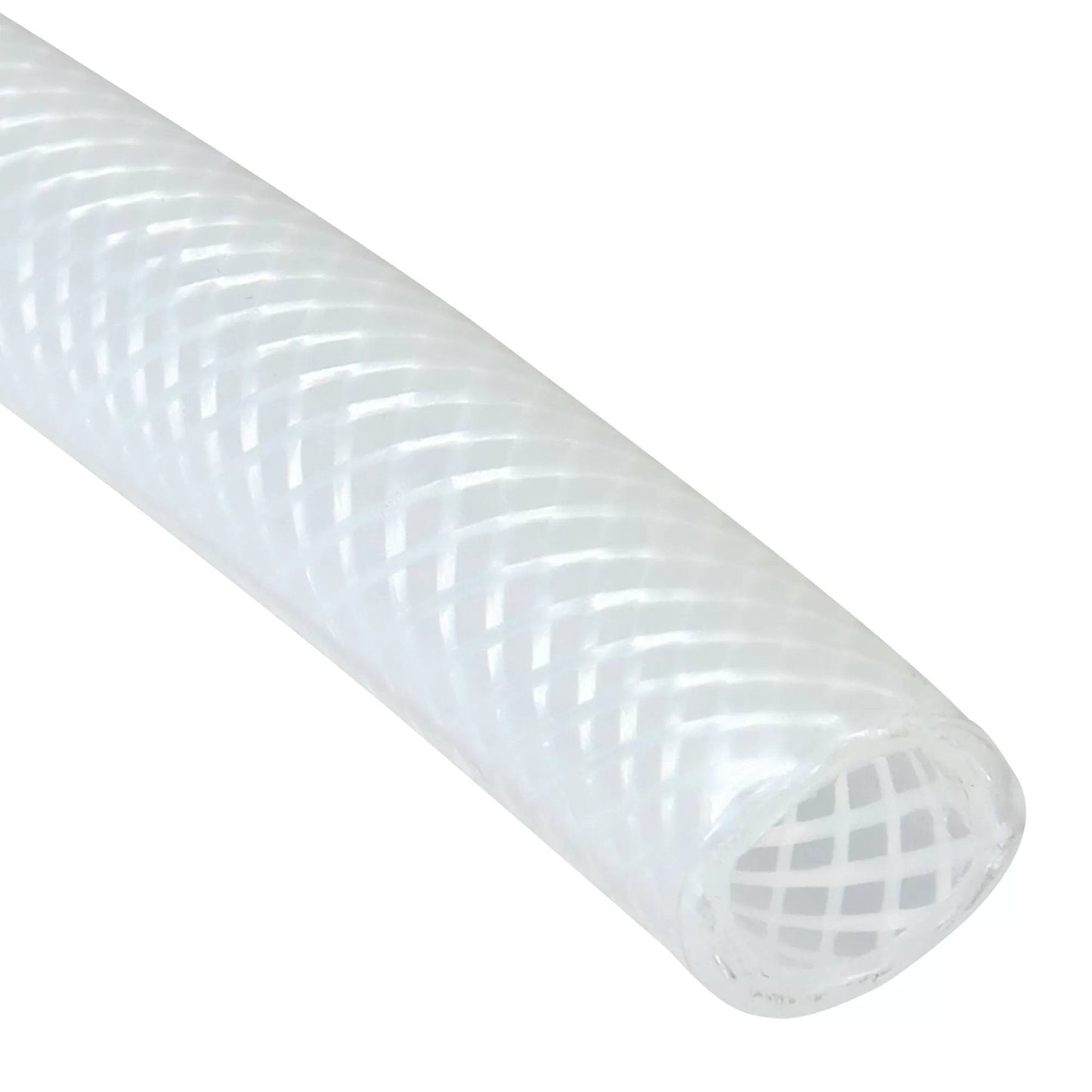 Reinforced Braided Natural EVA Tubing Sold By The Foot - QC Supply -