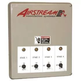 Relay Panel 2, 4 or 6 Stage; 20 AMP/Stage - QC Supply -