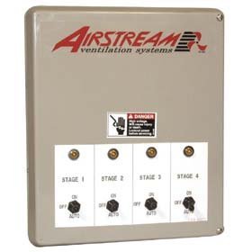 Relay Panel 2, 4 or 6 Stage; 20 AMP/Stage - QC Supply -