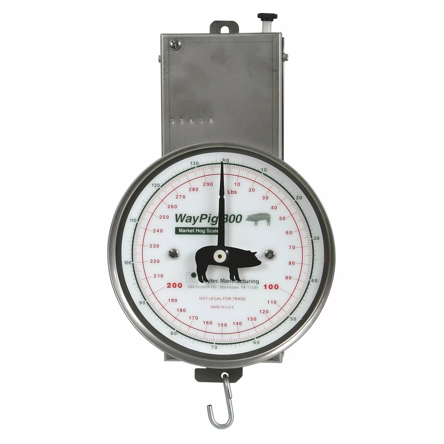 Replacement Scale Head for WayPig® 300 lb. Market Hog Scale - QC Supply -