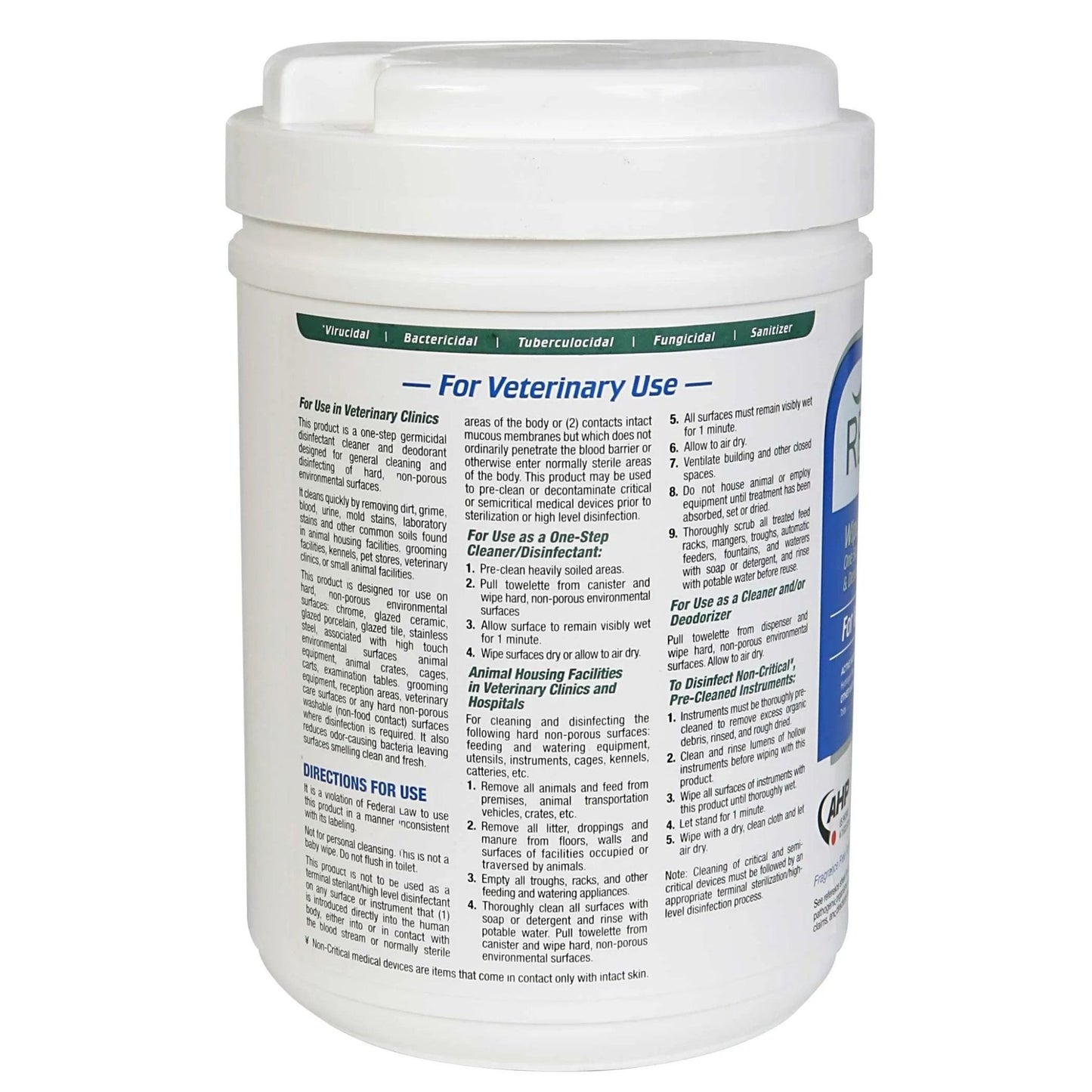 Rescue™ Disinfectant Wipes - 160 Count - QC Supply -