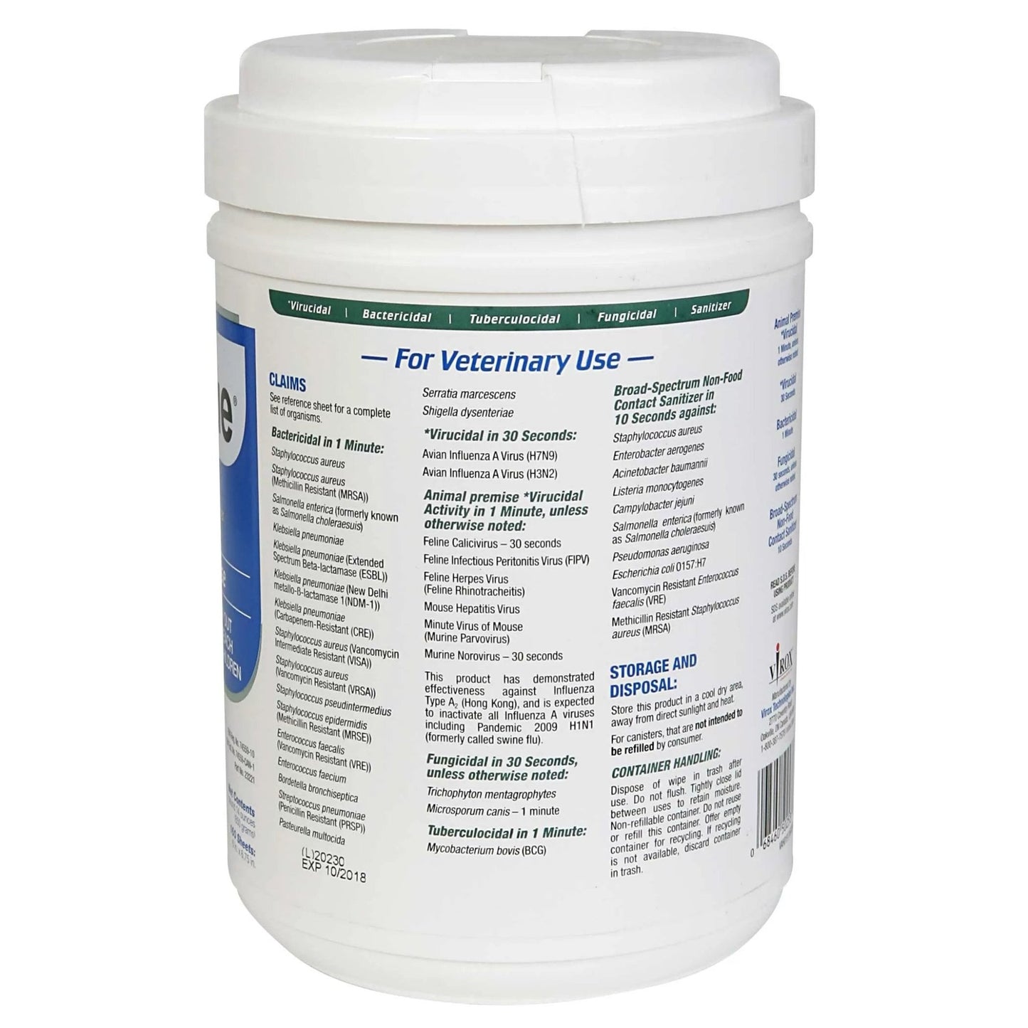 Rescue™ Disinfectant Wipes - 160 Count - QC Supply -