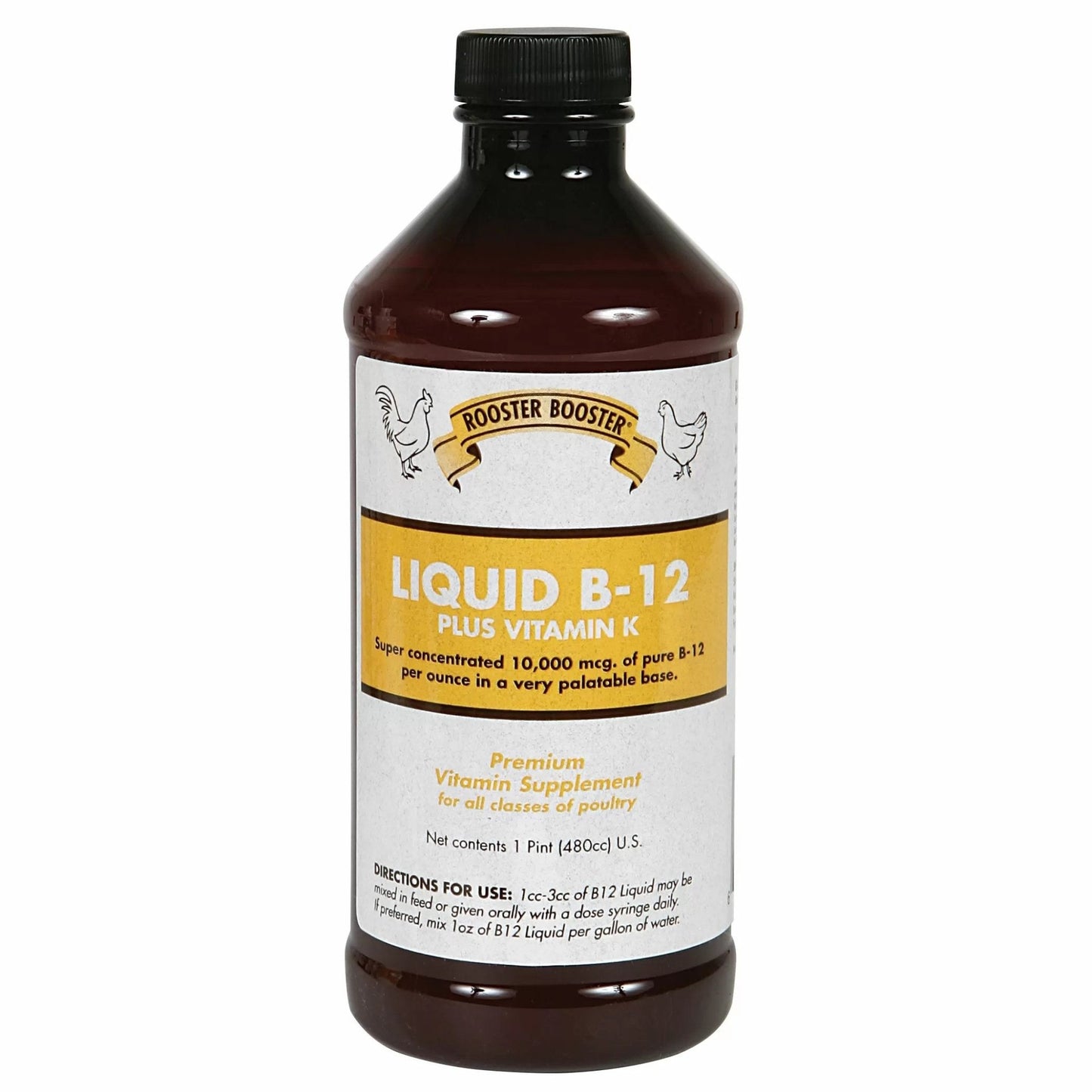 Rooster Booster® Poultry B - 12 Liquid - QC Supply -