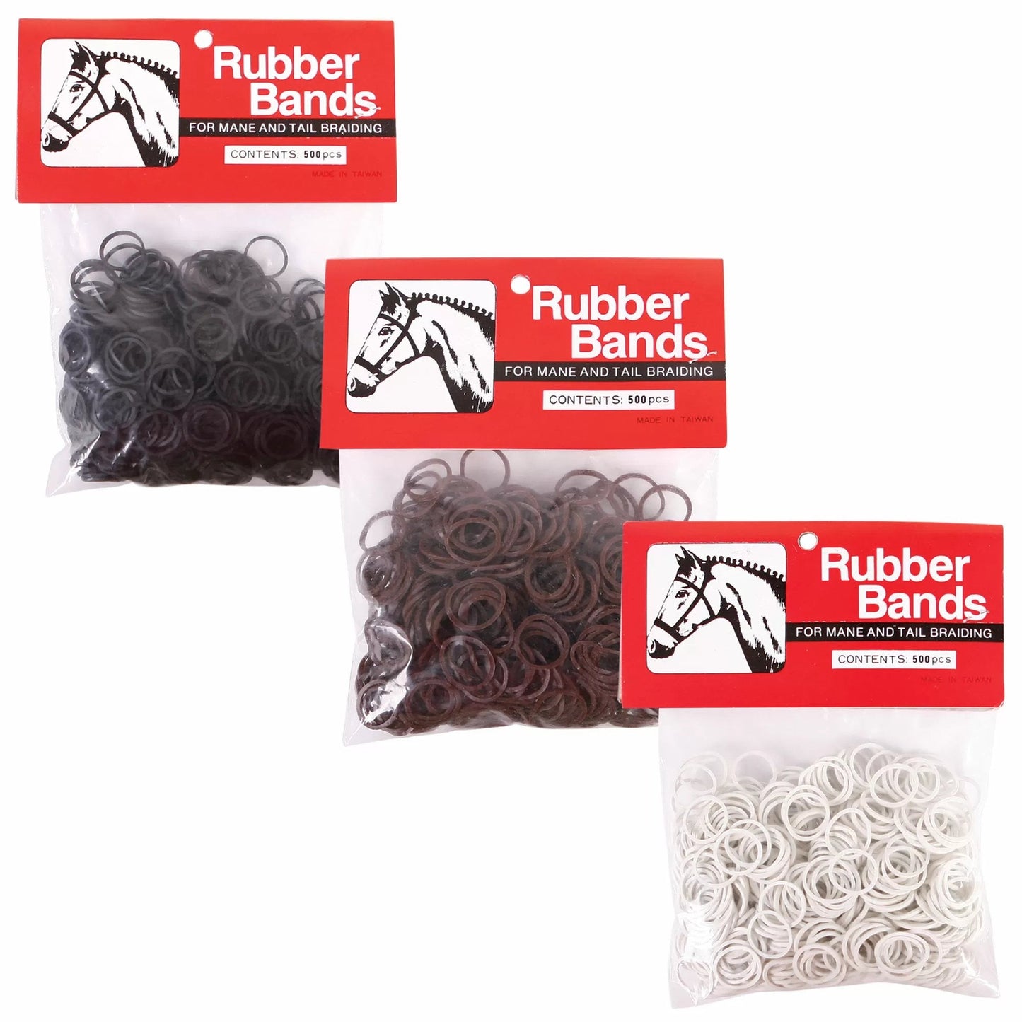 Rubber Bands - Horses - QC Supply -
