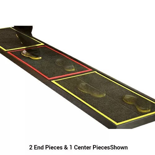 SaniStride® STRIDE Disinfectant Mat LONG Runner End Pieces 1" Deep - QC Supply -