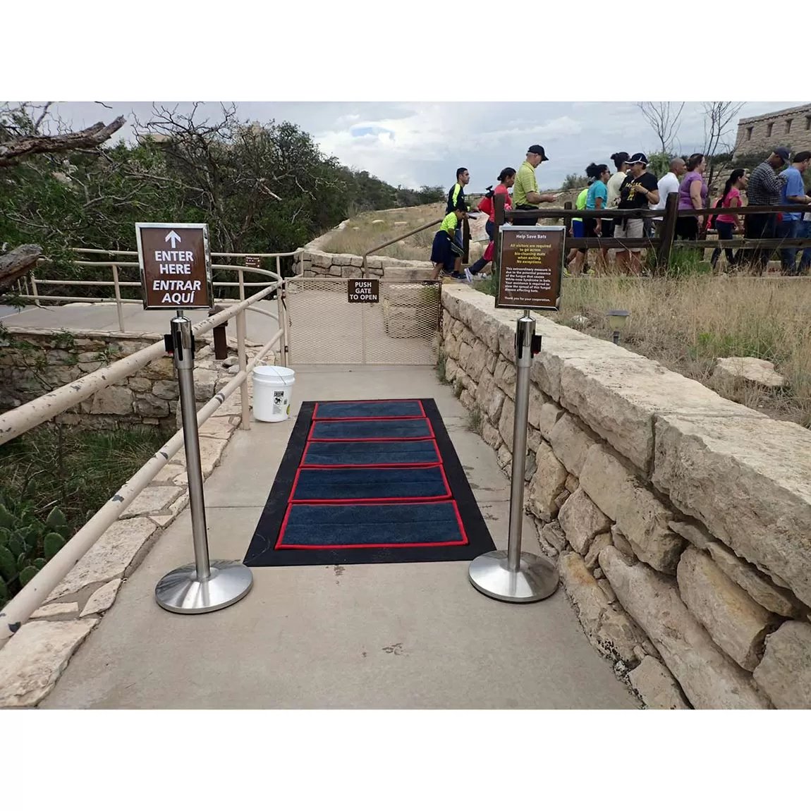 SaniStride® STRIDE Disinfectant Mat WIDE Runner Center Piece Low Profile - QC Supply -