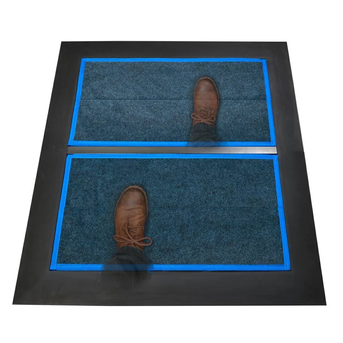SaniStride® STRIDE Disinfectant Mat WIDE Runner End Piece Low Profile - QC Supply -