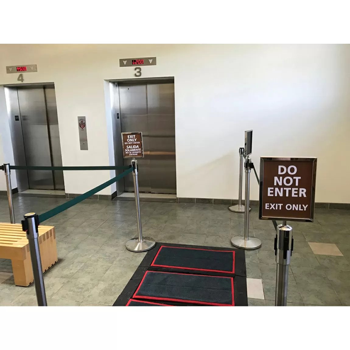 SaniStride® STRIDE Disinfectant Mat WIDE Runner End Piece Low Profile - QC Supply -