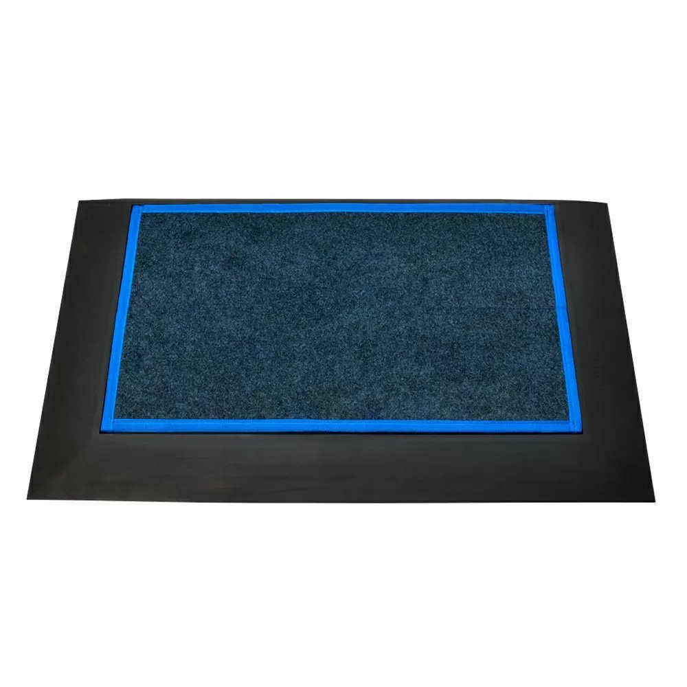 SaniStride® STRIDE Disinfectant Mat WIDE Runner End Piece Low Profile - QC Supply -