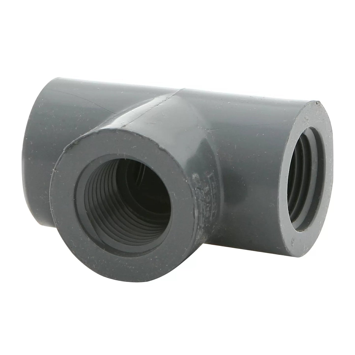 Schedule 80 - 1/2" Tee (FPT x FPT x FPT) - QC Supply -