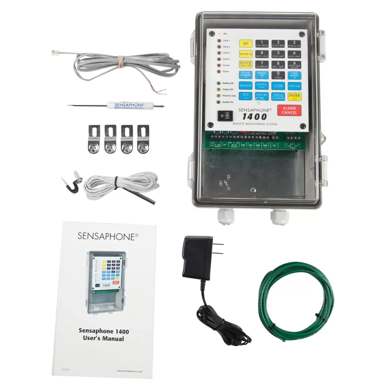Sensaphone® Professional Monitoring System Model 1400 - QC Supply -