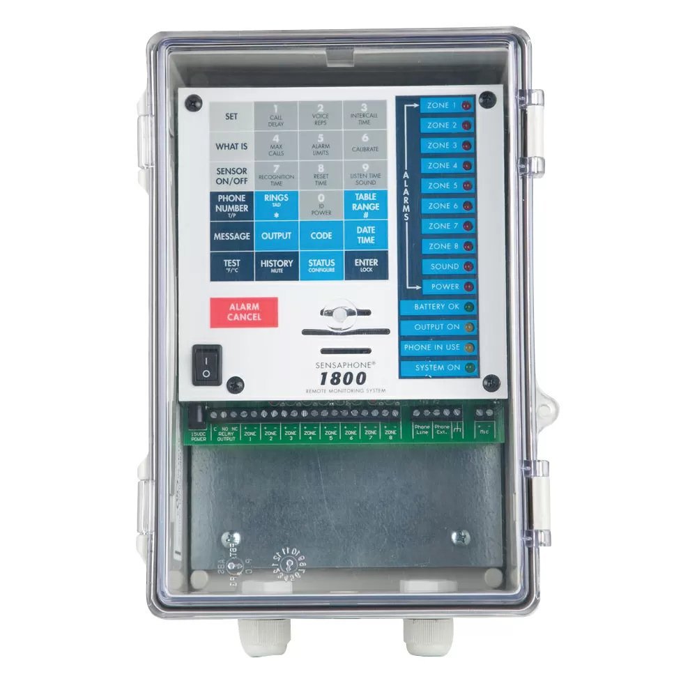 Sensaphone® Professional Monitoring System - Model 1800 - QC Supply -